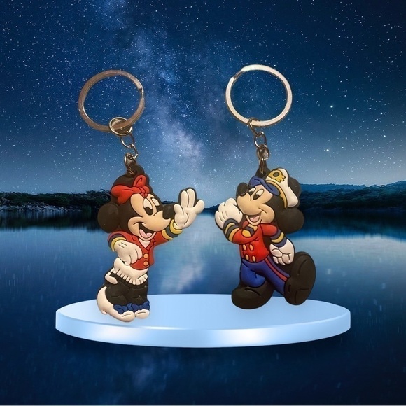 - Disney’s Mickey Mouse & Minnie Mouse keychain bundle (new) - Picture 1 of 4